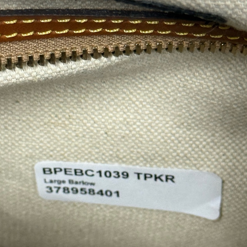 Dooney & Bourke Tan and Brown Leather Shoulder Bag - Picture 5 of 10